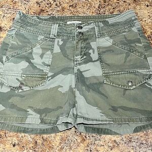 Lee Camo Jean Shorts Relaxed Fit
